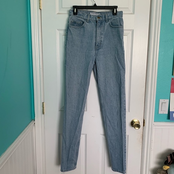 American Apparel High Waisted Jean - Picture 2 of 4